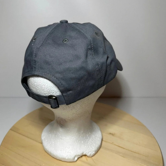 Cabelas Club Mens Adjustablenone Size Fits Most Gray And Gold Embroidering - Picture 4 of 8